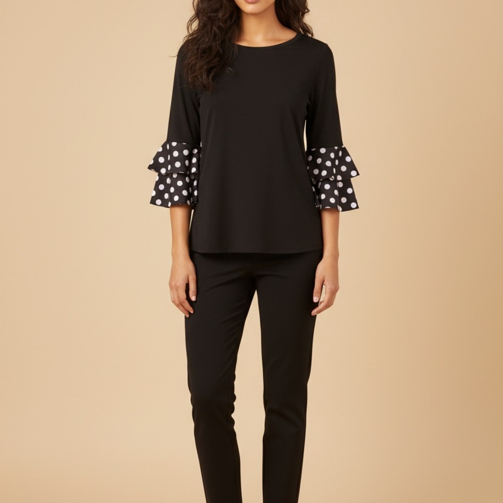Dare to be stylish black top size medium